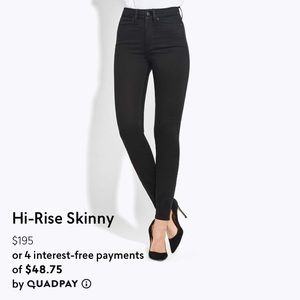 AYR Hi-Rise Skinny Jeans - 32” Inseam